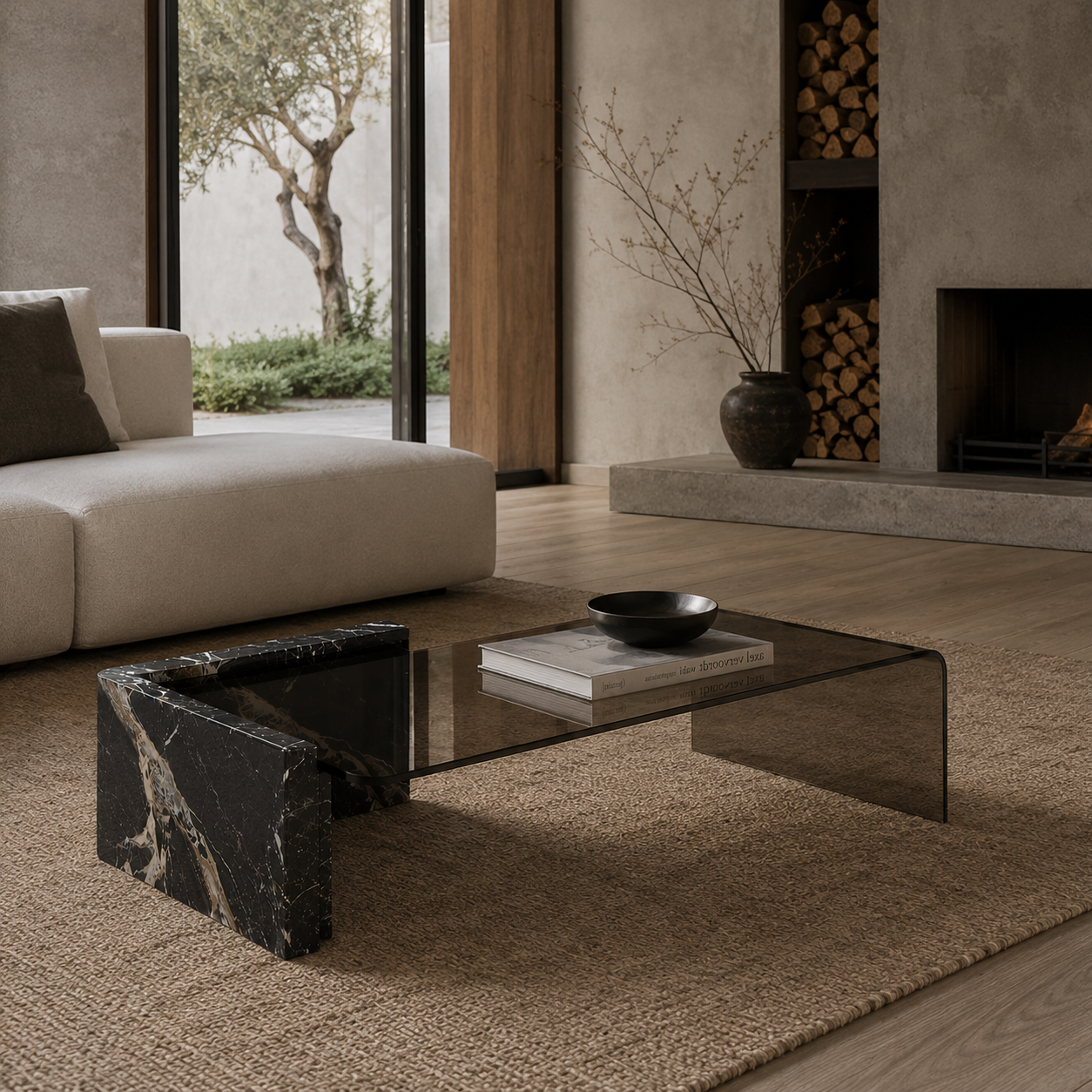Ashburn Marble Coffee Table