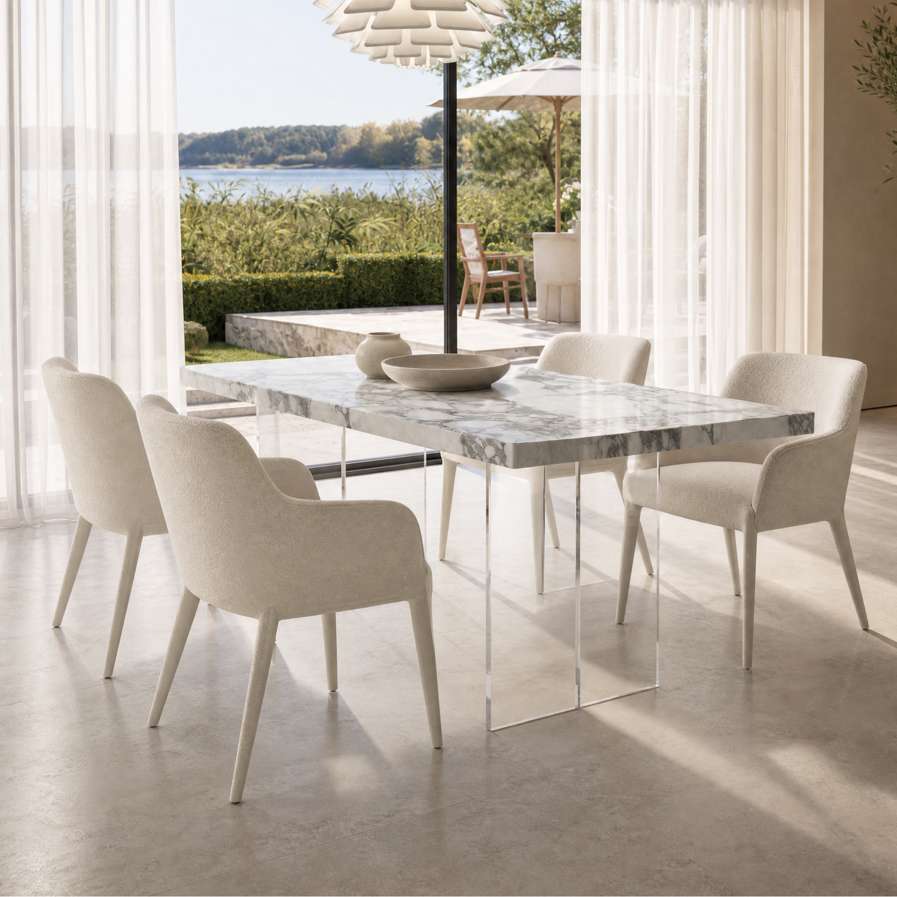 Onslow Marble Dining Table