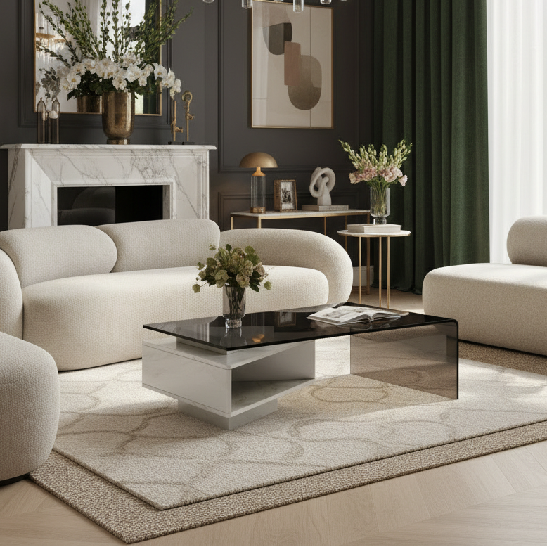 Valence Marble Coffee Table