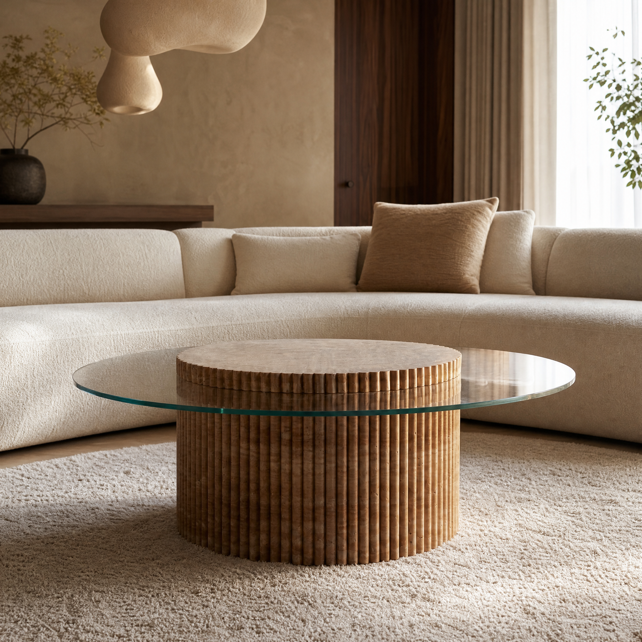 Fairfax Marble Nesting Coffee Table