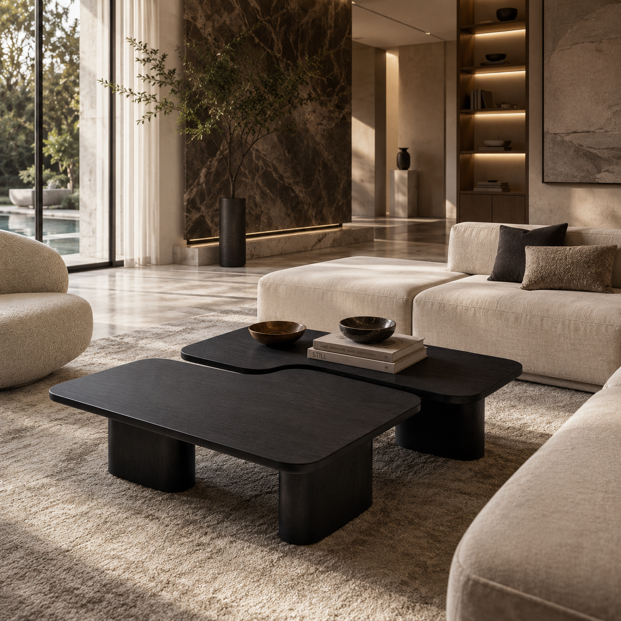 Bruton Sculptural Coffee Table