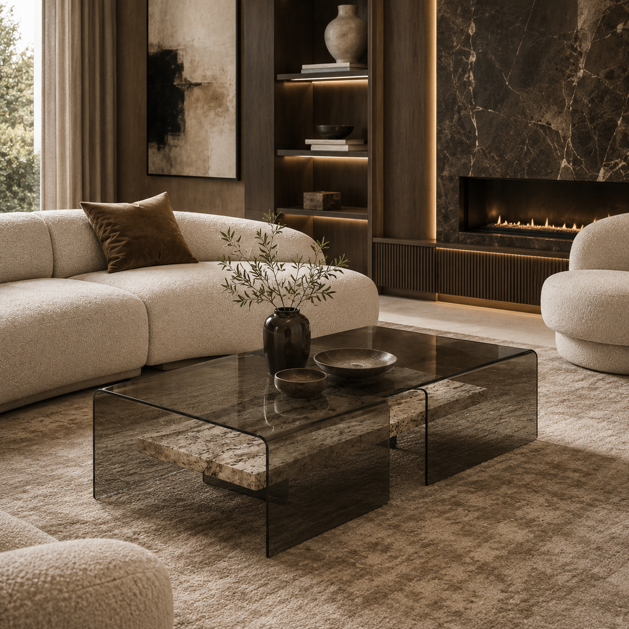 Beaumont Marble Coffee Table