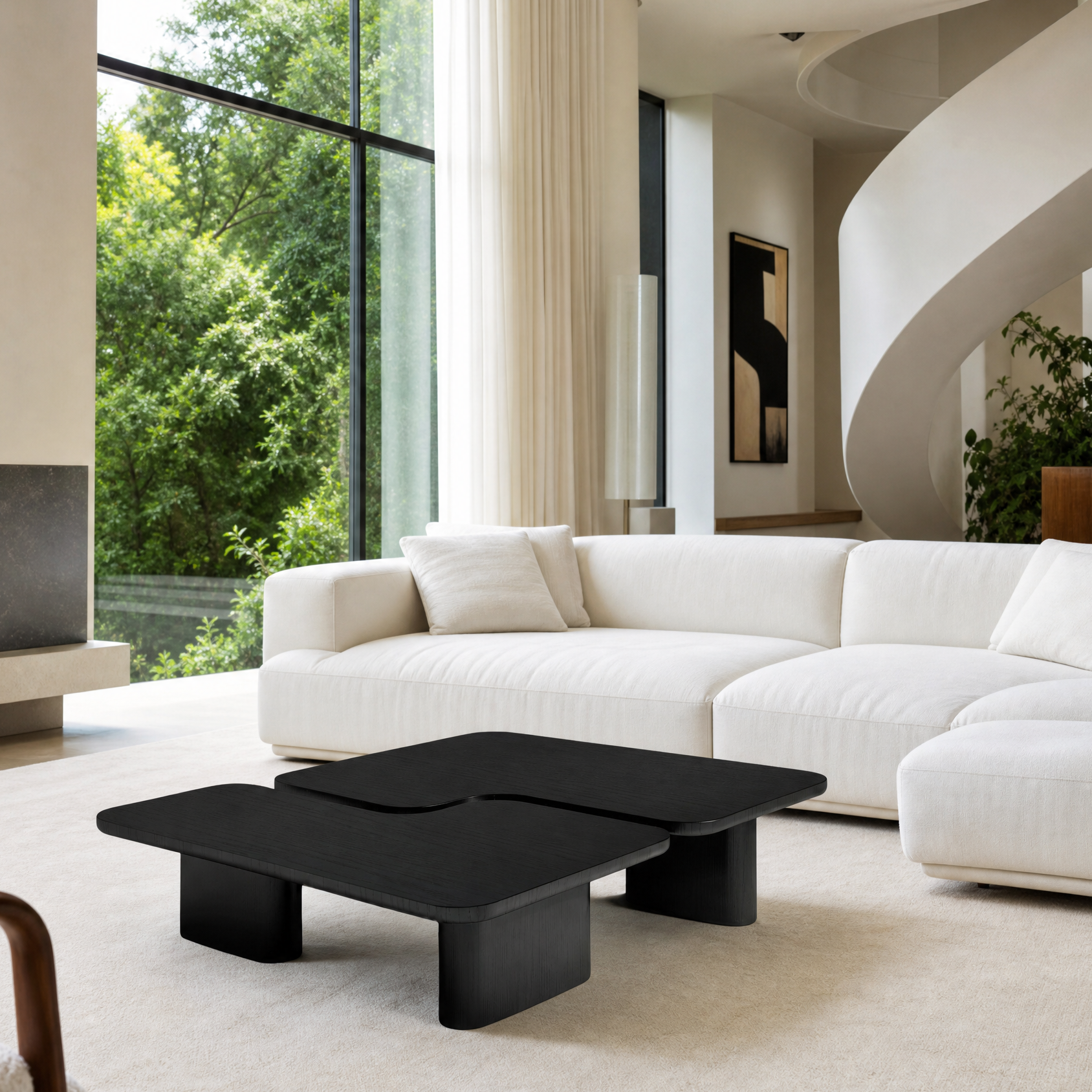 Bruton Sculptural Coffee Table
