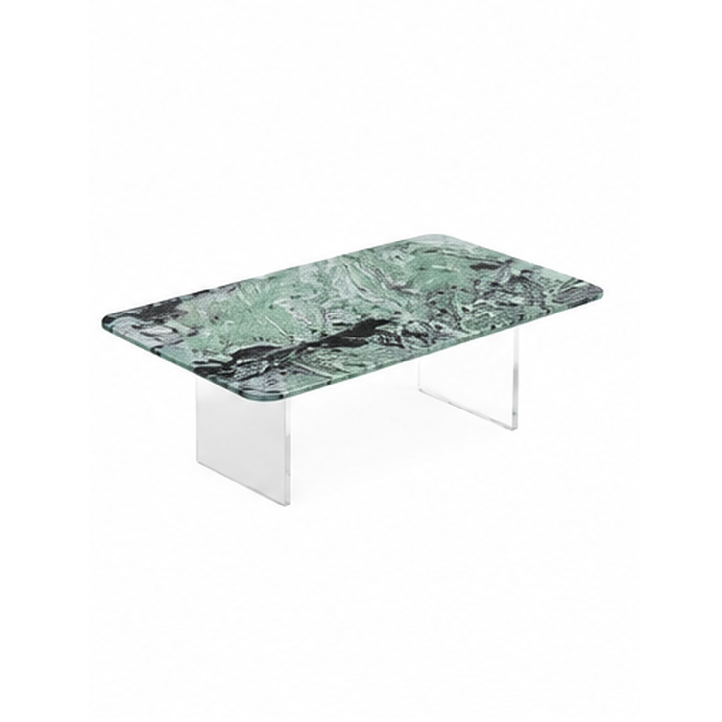 Curzon Green Marble Coffee Table