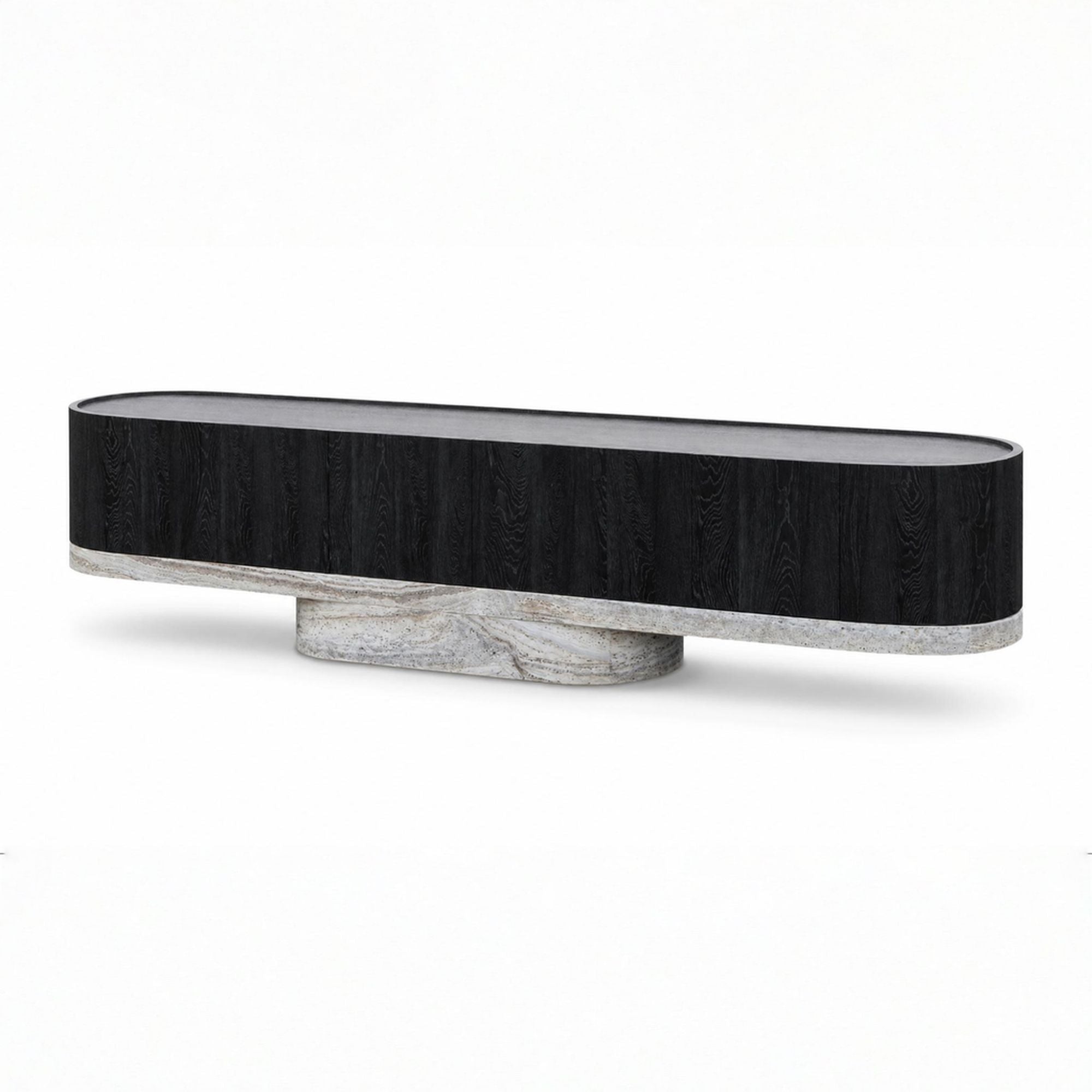 Curzon Marble & Wood TV Unit
