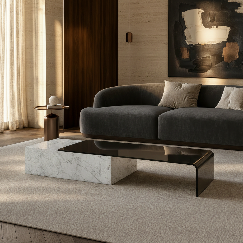 Cavell Marble Coffee Table