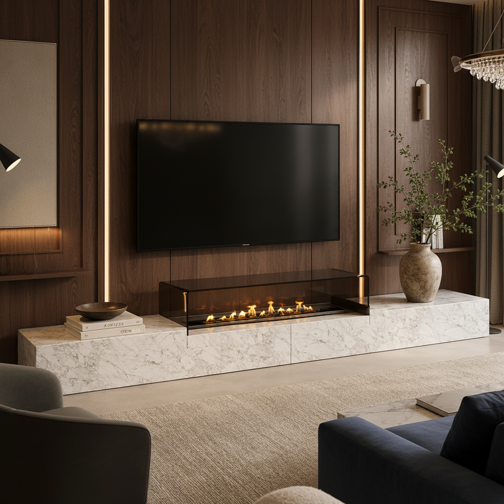 Cavell Marble TV Unit