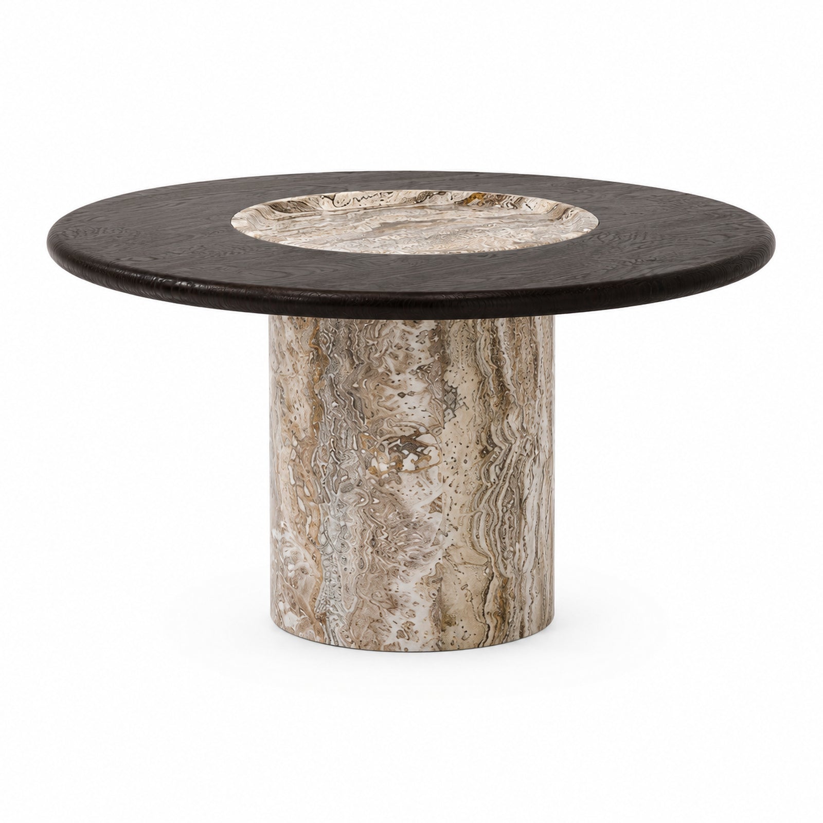 Grosvenor Marble & Wood Dining Table