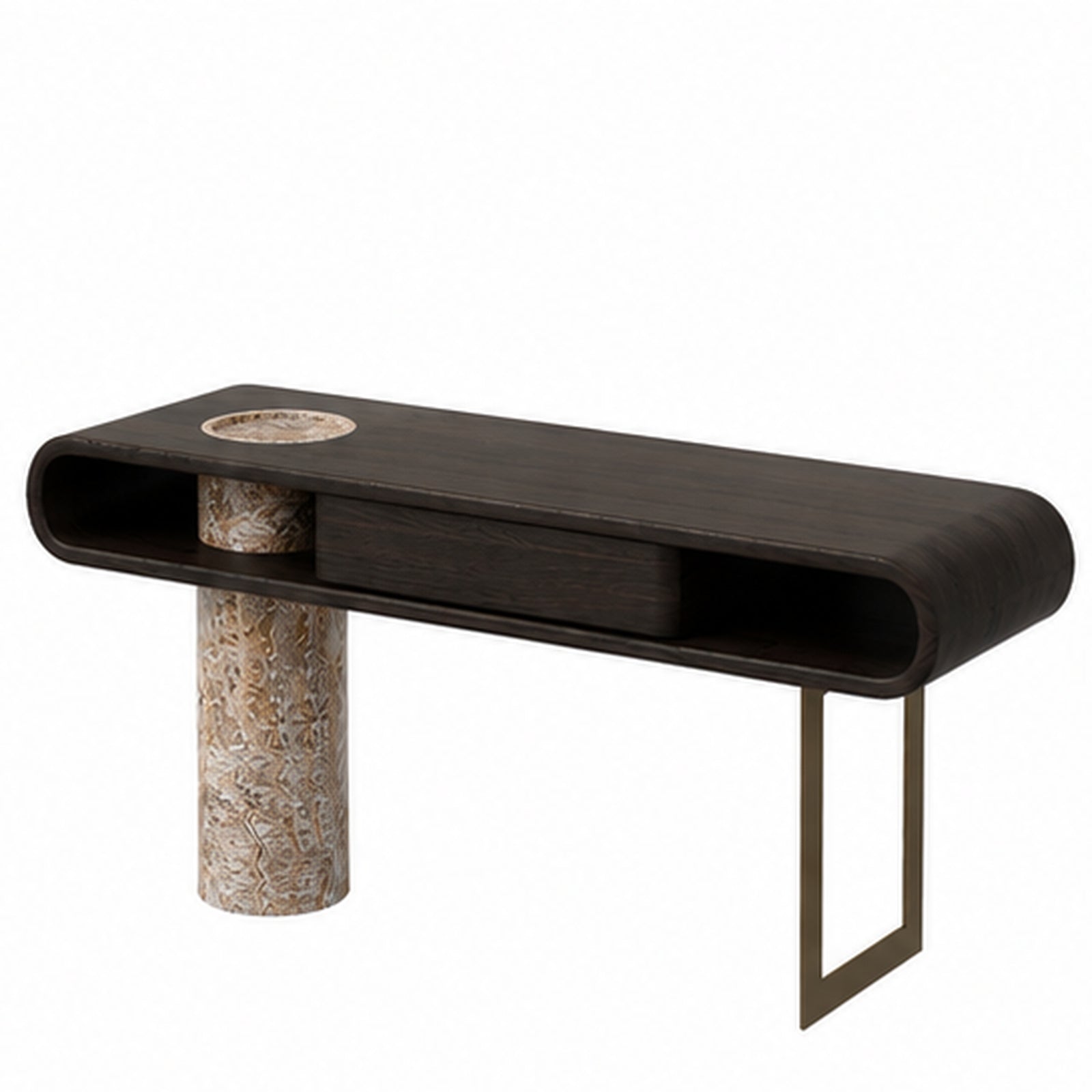Grosvenor Marble & Wood Dressing Table