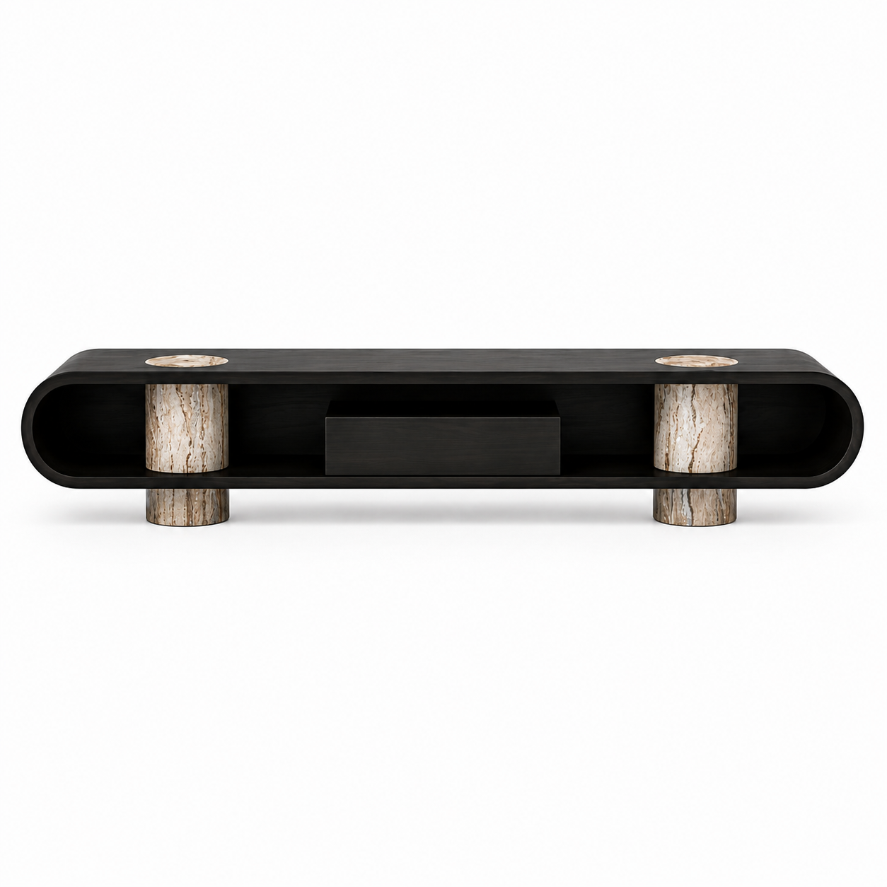 Grosvenor Marble & Wood TV Unit