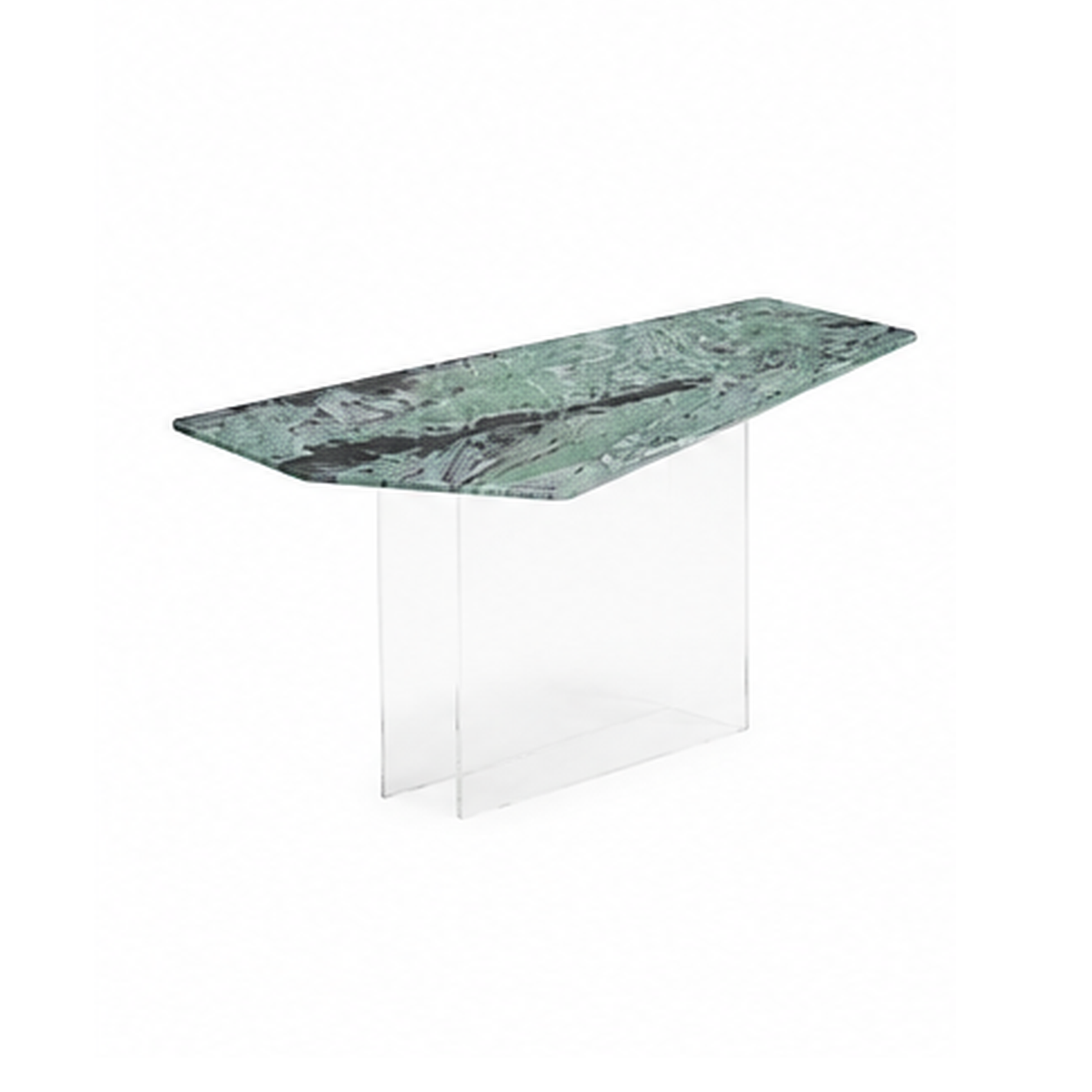 Marston Green Marble Console Table
