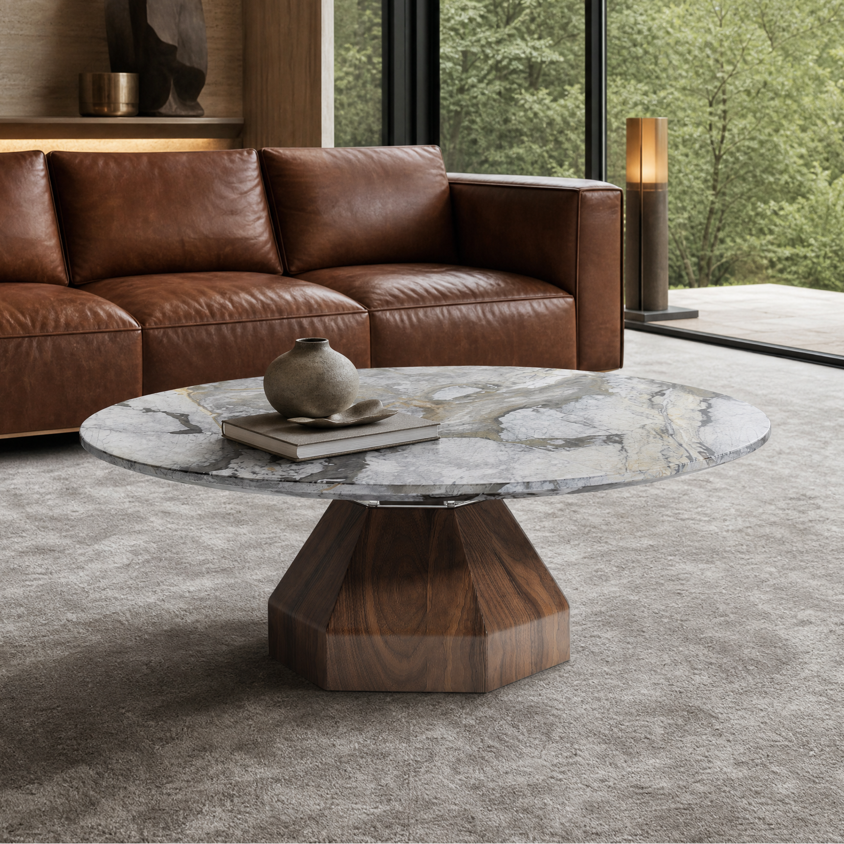 Savile Marble Coffee Table