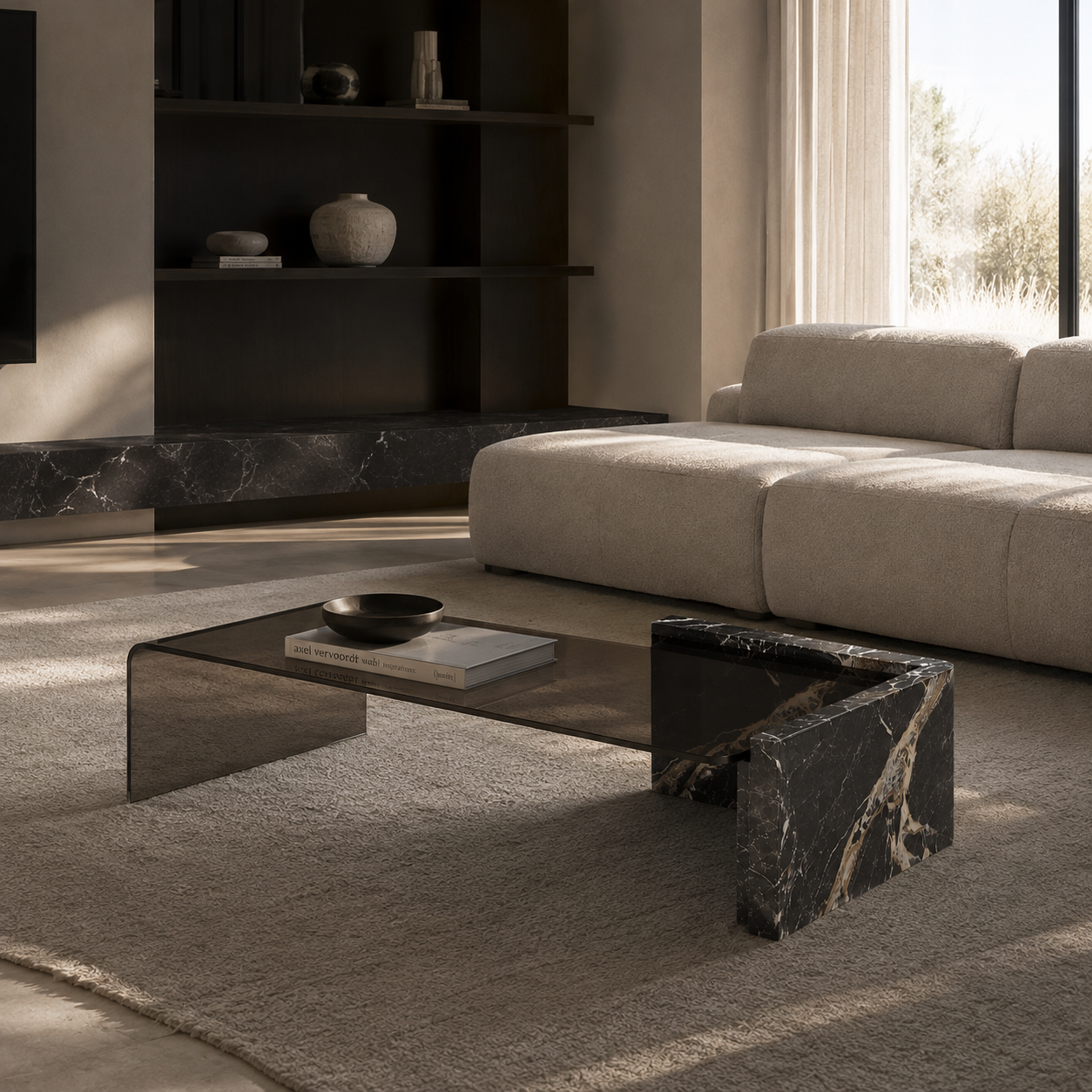 Ashburn Marble Coffee Table