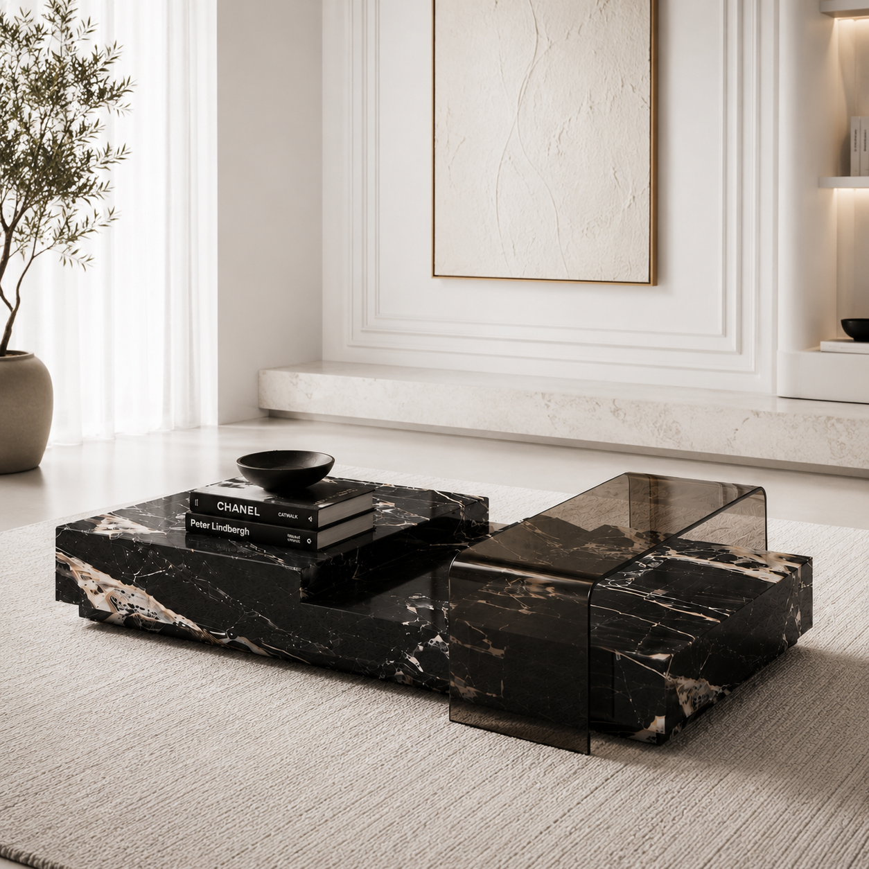 Wyndham Marble Coffee Table