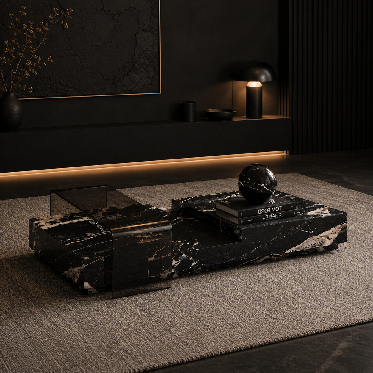 Wyndham Marble Coffee Table