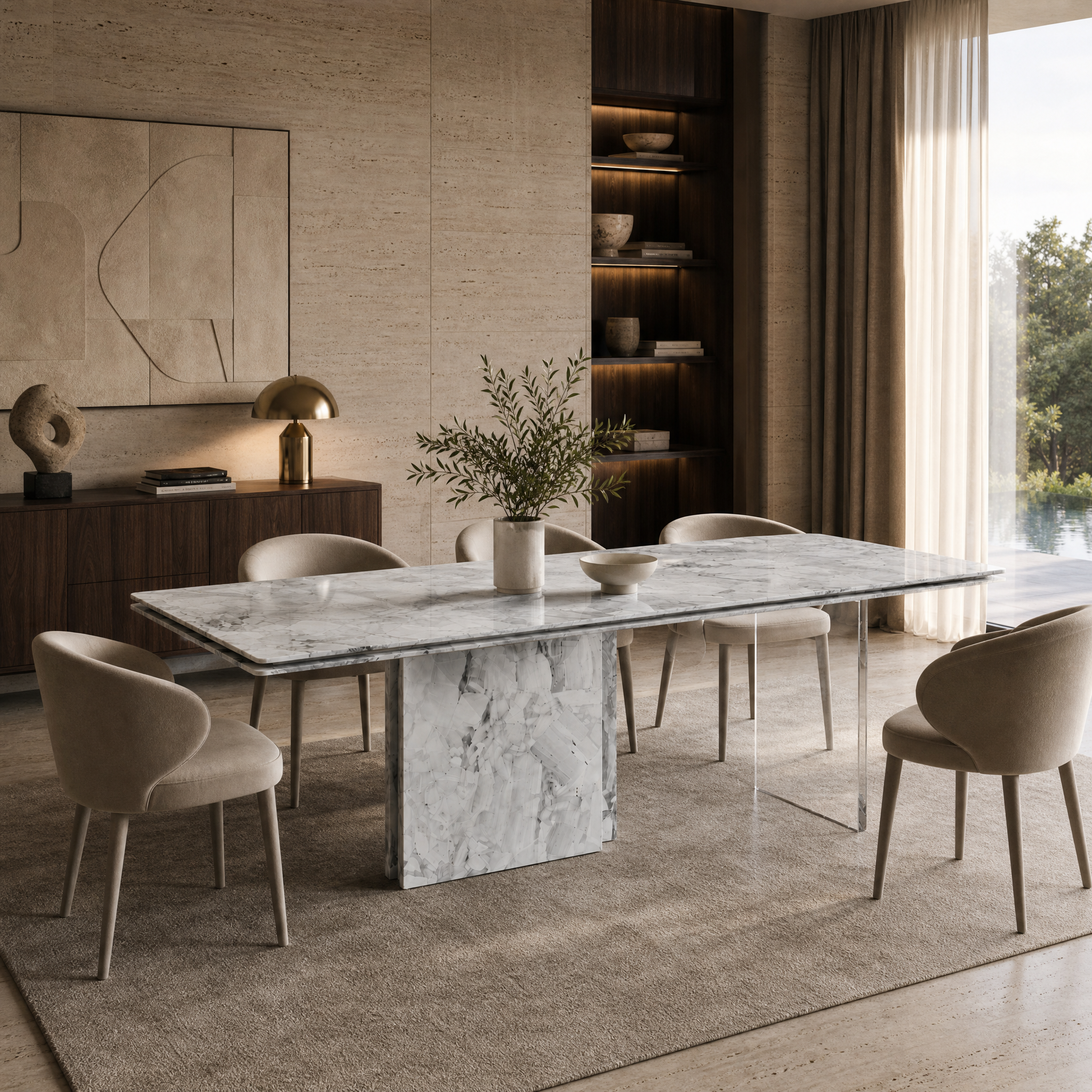 Tavistock Marble Dining Table