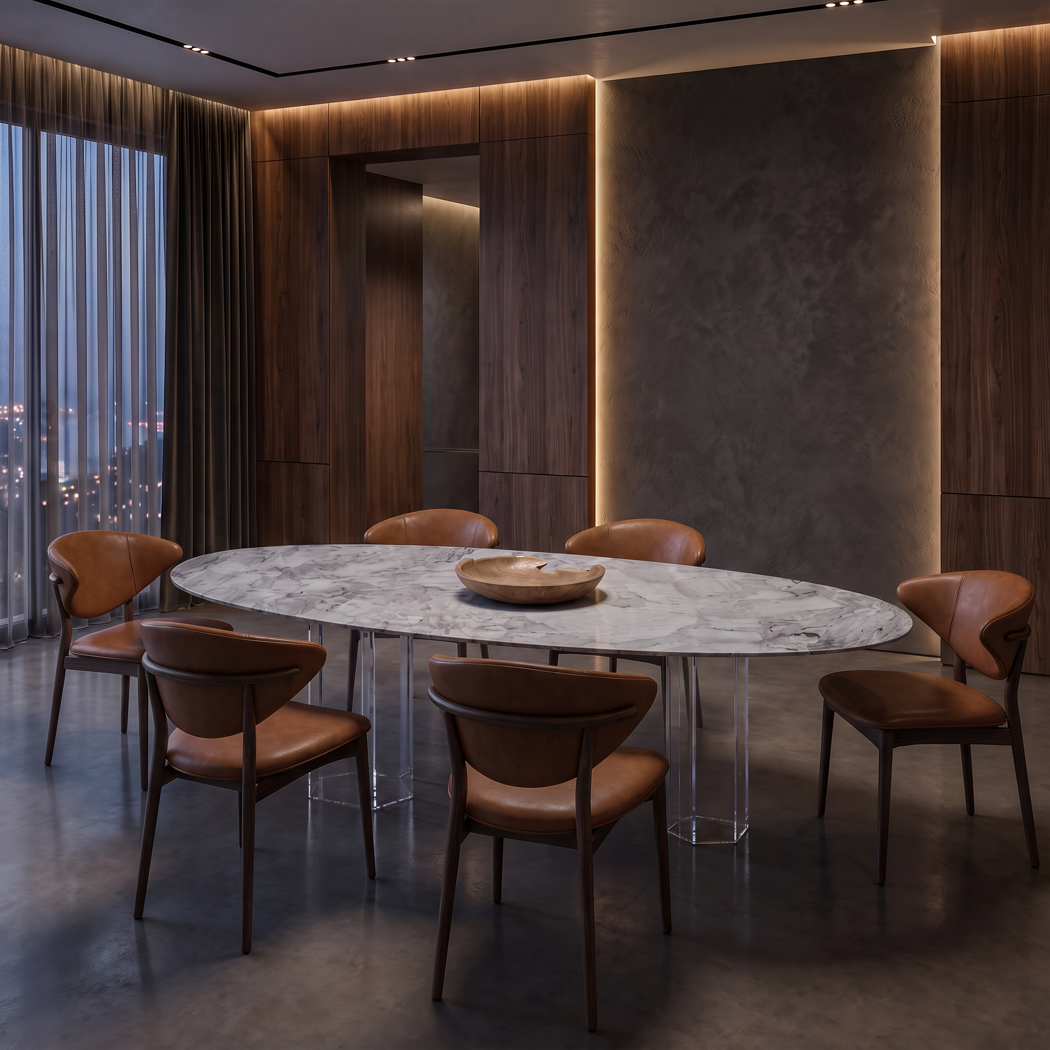 Vere Marble Dining Table