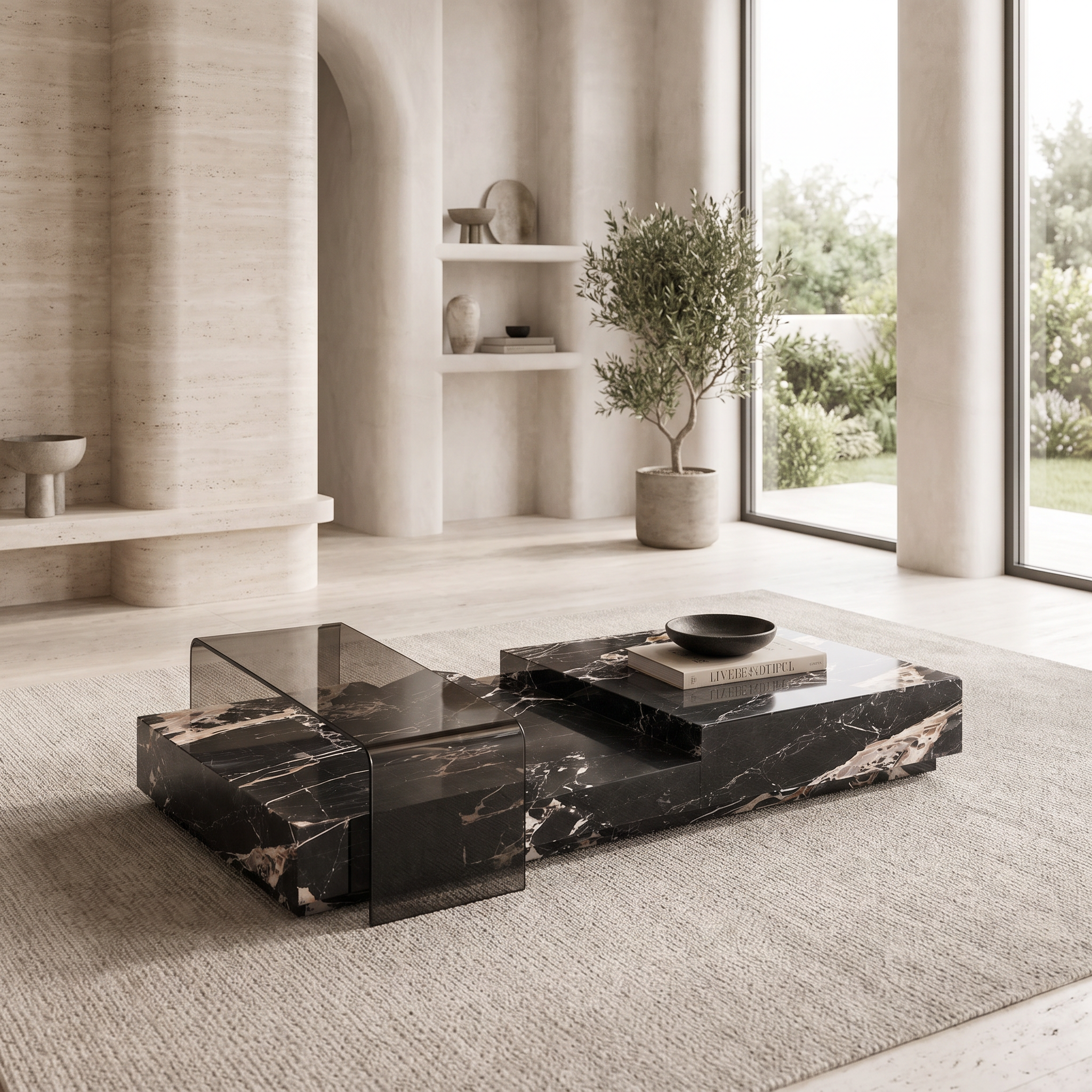 Wyndham Marble Coffee Table